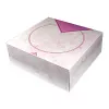 1 Tortenkarton, pink, 320x320x115mm