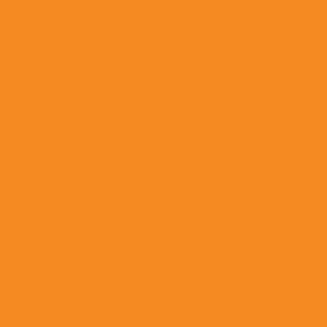 Zelltuchservietten, Orange, 3-lagig, 1/4 Falz, 33x33cm